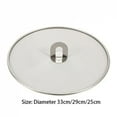 thumbnail image 7 of Splatter Screen Kitchen Oil Proof Lid Stainless Steel Oil Spill Proof Cover Frying Pan Cover Lid Drain Cover Strainer, 7 of 7