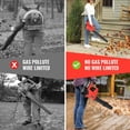 thumbnail image 6 of Leaf Blower Cordless, Electric Brushless Leaf Blower with 2 * 4.0Ah Battery Powered, Blowers for Lawn Care, Blower with Extension Nozzle, Battery Powered Blowers Leaf Cordless, 6 of 6