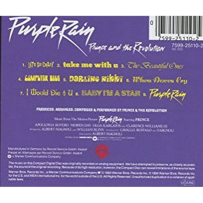 Prince - Purple Rain - Music & Performance - CD - Walmart.com