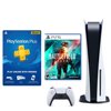 Sony Playstation 5 Disc Version (Sony PS5 Disc) with 12-Month PSN Membership, Battlefield 2042 Game Bundle