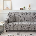 thumbnail image 2 of TOPINCN Sofa Cover Set Sofa Protector Waterproof Elastic Dustproof Slipcover Sofa Cover Cushion Sofa Mat Protector, 2 of 8