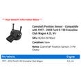 thumbnail image 2 of Camshaft Position Sensor - Compatible with 1997 - 2002 Ford E-150 Econoline Club Wagon 4.2L V6 1998 1999 2000 2001, 2 of 2