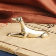 thumbnail image 5 of Brass Solid Dog Figurines Mini Statue Home Ornaments Animal Figurines Gift New, 5 of 6
