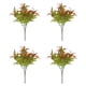 thumbnail image 1 of Yuarrent 4X flor falsa planta de imitación decoración de boda mano de obra decoraciones para el hogar de larga duración accesorios de Decoración, 1 of 6