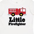 thumbnail image 4 of Inktastic Little Firefighter Fire Engine Boys or Girls Baby T-Shirt, 4 of 5