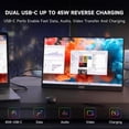 thumbnail image 4 of Portable Monitor AOC 15.6'' FHD 1080P IPS 125% sRGB w/ HDR, 4 of 9
