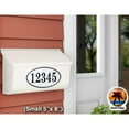 thumbnail image 6 of Curb-N-Sign® Custom Fancy Address Numbers for Outside, Super Reflective Easy Peel and Stick Address Number Stickers, Personalized Home/Office/Mailbox Address (10x13 inches, Pink), 6 of 7