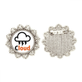 thumbnail image 1 of Las nubes, los truenos, la naturaleza. Broche de plata Unbranded M, 1 of 3