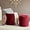 Velvet-burgundy, variant on Round Ottoman with Storage Set of 2,Vanity Stool with Storage for Bedroom, Ottoman Coffee Table,Small Velvet Foot Stool for Living Room, Beige
