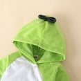 thumbnail image 3 of APEXFWDT Baby Girls Boys Bodysuit Clothes Cute Long Sleeve Button Hooded Avocado Romper Jumpsuits Spring Fall Cute Playsuit, 3 of 9