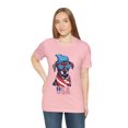 thumbnail image 5 of Happy July 4th Patriotic Dog USA Unisex Jersey Short Sleeve Tee, 5 of 12