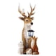 thumbnail image 2 of Estatua De Jardín Resina Ciervos Y Amigos Escultura Figuras De Animales Para Decoración Al Aire Libre Scienceny HA037552-00, 2 of 6