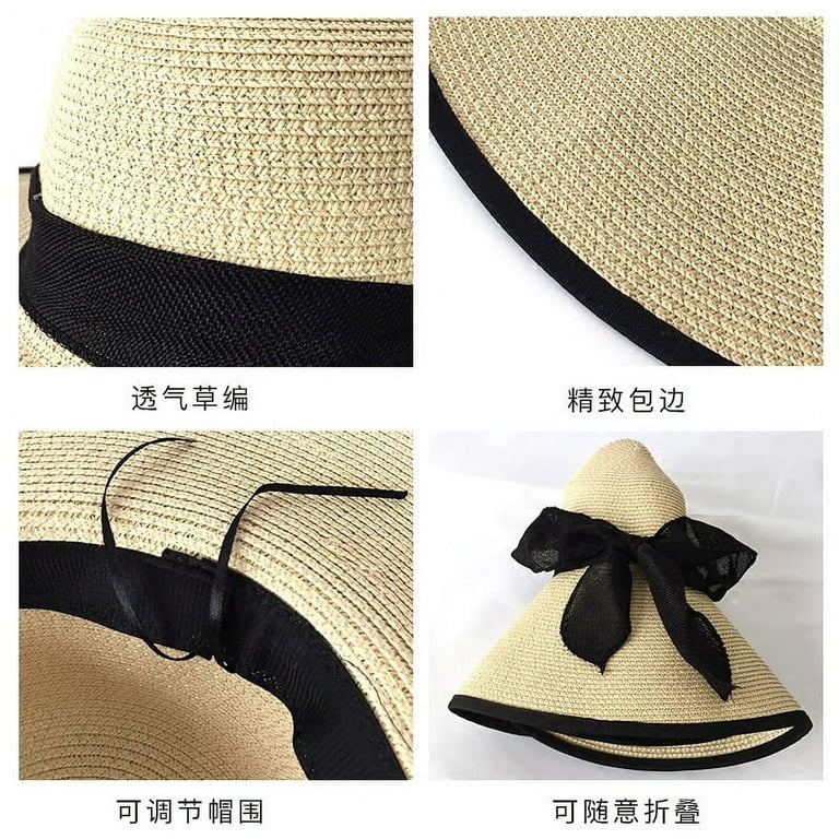 COCOpeaunt New Summer Sun Hats Women Fashion Girl Straw Hat Ribbon