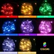 thumbnail image 4 of Guirnalda de luces LED de 1/2/3/5/10/20 m con cable de cobre y pilas para dormitorio, jardín, fiesta, boda, decoración navideña, 4 of 5