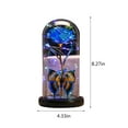 thumbnail image 3 of Eternal Rose under $5! CQCYD Eternal Rose in Glass Dome, Colorful Luminous Flower with LED, Valentine's Gift for Women, Eternal Rose for Mom and Anniversary, 3 of 9
