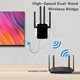 thumbnail image 4 of Extensor de rango enrutador 2,4 GHz 300Mbps amplificador inalámbrico enrutador amplificador de señal oficina en hogar enchufe jinwen Repetidor inalámbrico, 4 of 8