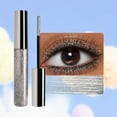 thumbnail image 1 of Máscara de pestañas con glitter, sombra de ojos, extensión, rizador, volumen, máscara brillante en tonos morados, rosas, verdes, azules, amarillos, dorados y plateados. 6 g por máscara., 1 of 1