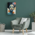thumbnail image 4 of Canvas Wall Art - Ray Heere 'Colorful Model 13' Wall Art for Living Room, Bedroom, or Office Décor by Trademark Fine Art - 16 x 24 Inches, 4 of 4