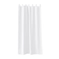 thumbnail image 2 of 2 PcsTab Top Blackout Curtain Panel 52 x 95 Inch, Room Darkening Thermal Insulated Curtain with Hook-and-Loop Tabs for Indoor Outdoor Patio Living Room, Window and Wall Decor, White, 2 of 4