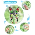 thumbnail image 3 of Butterfly Suncatcher KY&BOSAM con flores prensadas para decoración de ventana, 3 of 9