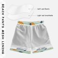 thumbnail image 3 of FORMRS Boys Swim Trunks Quick Dry Mesh Liner Boardshorts Sizes XS-XL, Space Patterns, 3 of 7