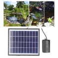 thumbnail image 3 of Kit de Bomba de Aire de Fuente de Bomba de Aire de Panel Solar Panel Ajustable de Aireador de Estanque Solar con Piedra de Burbuja 10V 6W ANGGREK  Otros, 3 of 9