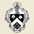 thumbnail image 3 of CafePress - Triangle Black And White Coat Of Arms T Shirt - Men's Classic Graphic T-Shirt, 3 of 4