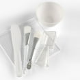 thumbnail image 4 of DIY Facial  Tool, Easy Operation Silicone  Brush Compact Size Environmentally Friendly Soft Texture With Spatula For Home Use, 4 of 8