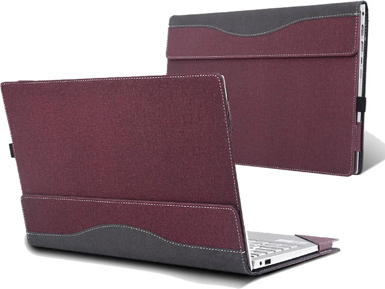 Laptop Case for Lenovo ThinkBook 16 Gen 8 (16 Intel) Laptop [not Compatible with Any Other Model] 2 in 1 PU Leather Inside Pocket Cover