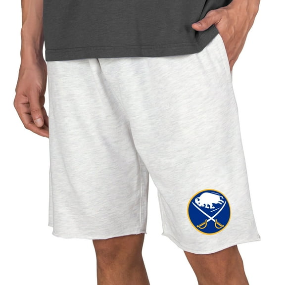 Men's Concepts Sport Oatmeal Buffalo Sabres Mainstream Terry Shorts