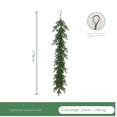 thumbnail image 2 of Fashion Green Holiday Indoor Mantle Decoration Christmas Garlands Norfolk Pine Garland Artificial Faux Greenery Garland 3, 2 of 8