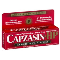 Capzasin Arthritis Pain Relief High Potency Topical Analgesic Creme, 1.5 oz (1 Pack)