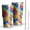 Colorful Tie Dye, variant on 30oz Indigo Tie Dye Star Tumblers Stainless Steel Tumbler with Lid and Straw,Vacuum Insulated Double Wall Travel Tumbler Cups Mug with Cleaning Brush for Coffee,Tea