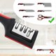 thumbnail image 3 of Knife Sharpener, 3 Level Manual Chef Knife Sharpener for Home Kitchen Precision Sharpening Tool, 3 of 5