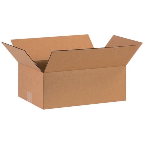 SSBM 16" x 10" x 5" Kraft ECT-32 Single Wall Corrugated Boxes Shipping Packing 25/BUNDLE