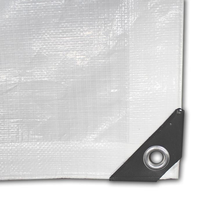 White Heavy Duty Tarp 50X100
