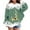 Light Green, variant on WhouRiu Toddler Girls Christmas Sweatshirt Reindeer Print Sweatshirt Holiday Party Cozy Loose Sweatshirts Black,Sized 3-4
