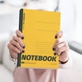 thumbnail image 4 of Composition Notebook,Wide Ruled Paper,5-1/2" x 8-1/4" Composition Book, A5 Lined Notebook,Colored Journal Notebook Perfect for Work & Note Taking,Office Supplies,Assorted Colors(yellow-40 Sheets), 4 of 5