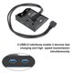 thumbnail image 5 of Ccdes FFD2USB-N02 2 Puertos USB 3.0 Panel Frontal Bahía de Disquete Soporte de Concentrador de 19 Pines, Cable de 59 Cm, Se Adapta a Cualquier Bahía de Disquete de 3,5 Pulgadas, 5 of 8