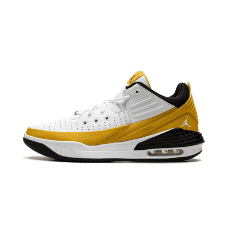 JORDAN MENS Air Jordan Max Aura 5 "WHITE YELLOW OCHRE" DZ4353 701 DZ4353 701 from Stadium Goods