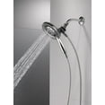 thumbnail image 3 of Pomme de douche et douchette à main Peerless 2-en-1 à 4 réglages en chrome, 3 of 8
