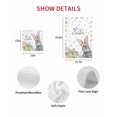 thumbnail image 7 of Easter Kitchen Dish Towels for Drying Dishes Set of 2, Easter Grey Bunny Spring Watercolor Eggs Butterflies Waffle Weave Microfiber Hand Tea Bathroom Towels Quick Dry & Absorbent Towel 12x12, 7 of 7