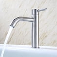 thumbnail image 4 of HLONK Robinet de Salle de Bain Cascade Poignée Unique en Acier Inoxydable, 4 of 4