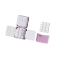 thumbnail image 4 of Paleta de acuarela con cubo de lavado con área de mezcla mini para el viaje de paleta de pintura para principiantes para graffiti de pintura acrílica Rosa, 4 of 8