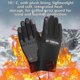 thumbnail image 2 of Usb Heated Gloves Waterproof Rechargeable Touchscreen Skiing Gloves For Men, 2 of 5