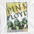 thumbnail image 2 of Pink Floyd World Tour 1970 Women's T Shirt, White, Small, 2 of 6