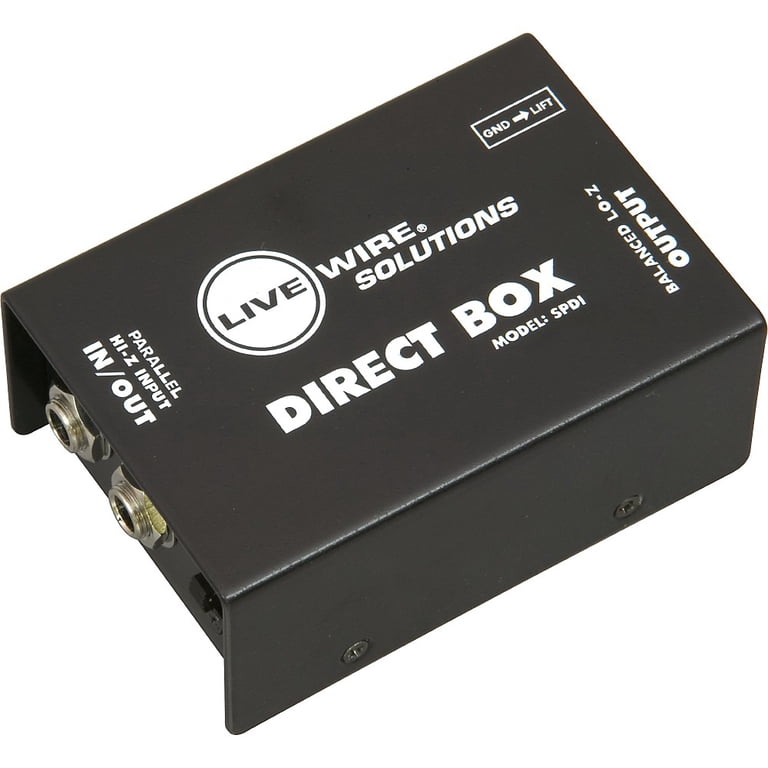 Livewire SPDI Audio Control Music Passive Direct Box with