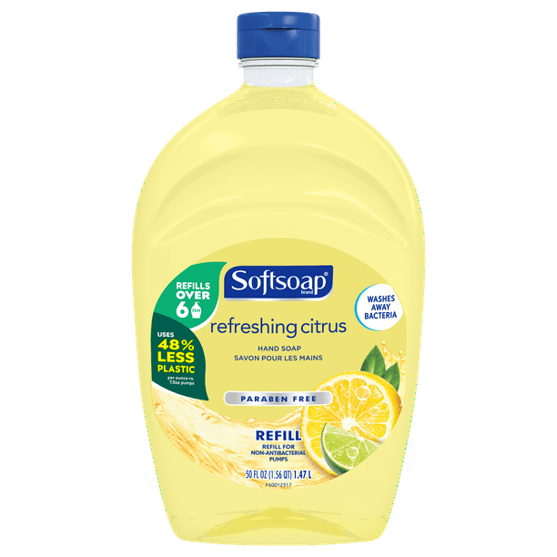 Softsoap Liquid Hand Soap Refill Refreshing Citrus 50 Fluid Ounces