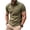 Army Green&17^0126M, variant on Mens Polo Shirts Short Sleeve Collared Button Down Mens V Neck T Shirts Hiking Gym Workout Shirt with Pocket Gray L