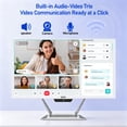 thumbnail image 5 of Qehi All-in-One Pc, 24 inch, Core I7, 16G Ram, 256G Ssd, 1080P Display, Wifi6, for Home Office & Gaming, Includes Keyboard and Mouse, 5 of 8